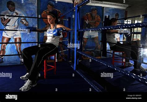 Boxing - Savannah Marshall - Hartlepool Stock Photo - Alamy