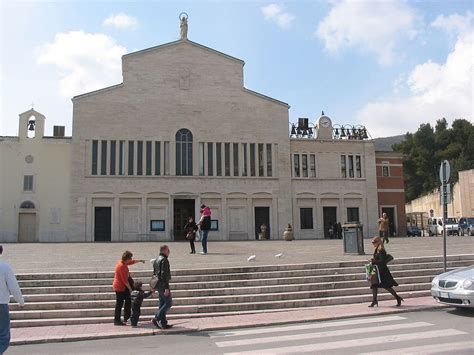 San Giovanni Rotondo and Saint Padre Pio pilgrimage church Italy ...