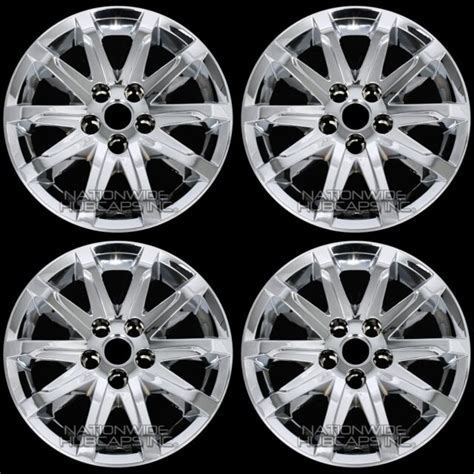 4 Fits 2014 15 2016 Cadillac CTS 17" Chrome Wheel Skins Hub Caps Rim Covers Hubs for sale online ...