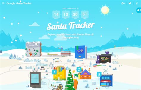 Google Santa Tracker 2015 - The FWA