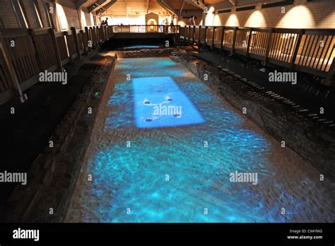 Inside caerleon roman baths museum hi-res stock photography and images ...