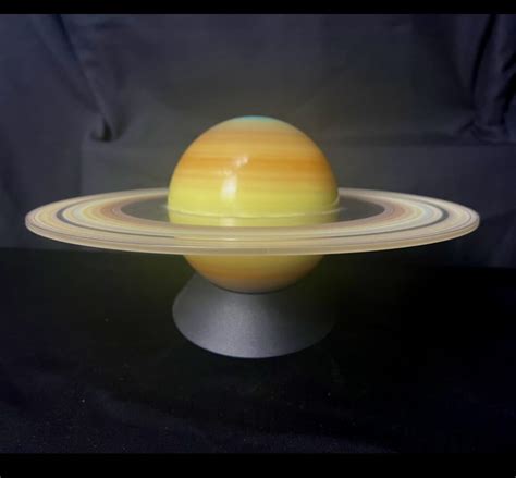 Saturn Model (Prototype) – Space Art by Christopher Doll