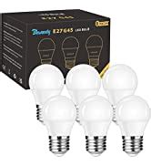 E27 LED Bulb 5W, E27 Edison Screw (ES) Bulbs Equivalent 40W Incandescent, 6500K Cool White 500LM ...