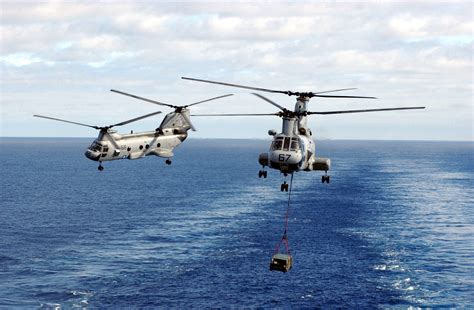 Aircraft Data for the CH-46D Sea Knight