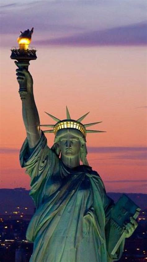 Pin by ~Joyce~ on Let Freedom Ring | New york statue, New york wallpaper, Liberty new york