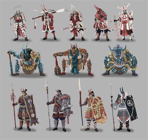 ArtStation - Nippon concept art - Thumbnails and concepts