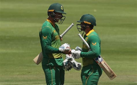 South Africa's De Kock, Van der Dussen Gain Big In ICC ODI Rankings On Cricketnmore