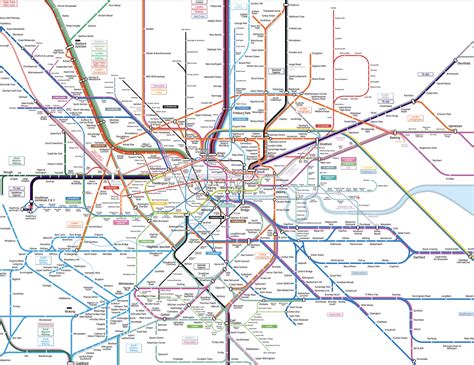 LSWR Railway Map