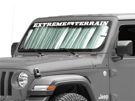 Weathertech Jeep Wrangler TechShade Windshield Sun Shade TS1108 (18-20 ...