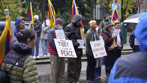 Protest held in various US cities against China's human rights abuse ...