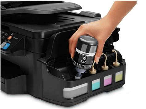 Epson Workforce EcoTank: No new ink cartridges for years! | Deskjet ...