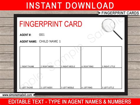 Spy Id Card Template – Cardtemplate.my.id