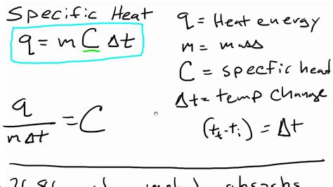 Specific Heat Calculations Worksheet Answers - Printable Word Searches