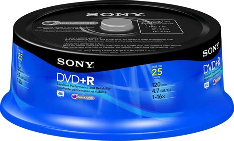 Amazon.com: SONY Blu-ray Discs 50 Spindle - BD-R 25GB 4X for Video - 2012 : Electronics