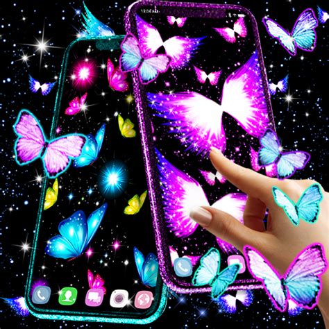 App Insights: Neon butterfly glow wallpapers | Apptopia