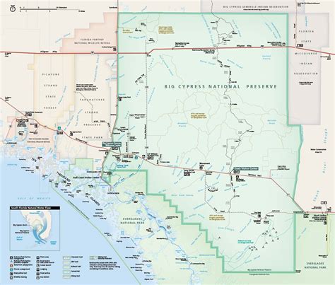 Big Cypress National Preserve | PARK MAP