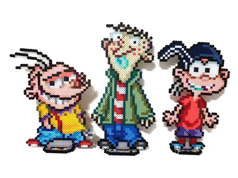 Ed Edd N Eddy Pixel Art Figures - Etsy UK