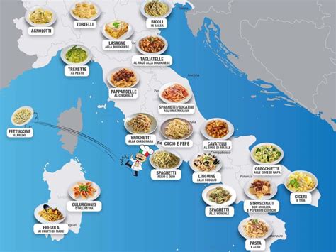 Italy Food Map (10 pics) – Italian Cuisine by Cities | This is Italy