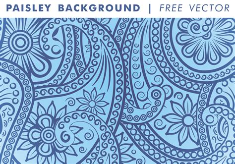 Paisley Background Vol. 3 Free Vector 97537 Vector Art at Vecteezy