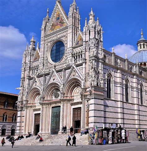 This photo demonstrates the renaissance architecture. This is in Sienna, Italy and I would ...