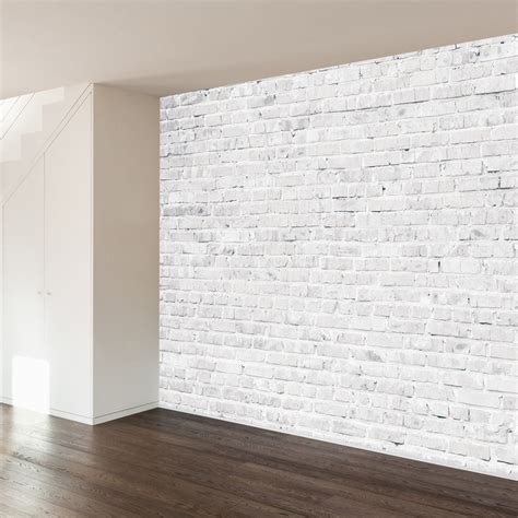 White Brick | White wash brick, White brick walls, Faux brick walls