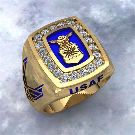 US Air Force Military Ring – Custom Air Force Ring