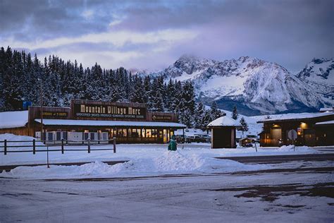 Mountain Village Resort Hot Springs in Stanley, Idaho