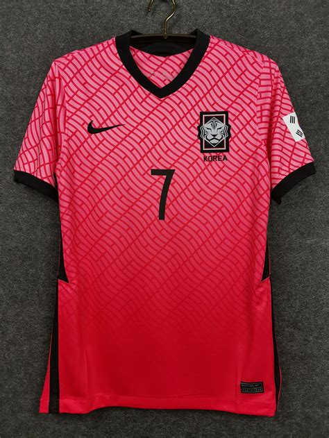 2020/21 Korea Home Pink Soccer Jersey football Shirt mens | Etsy