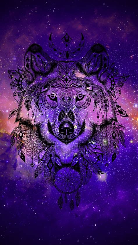 Galaxy Cute Wolf Drawings 24+ Images Result | Koltelo