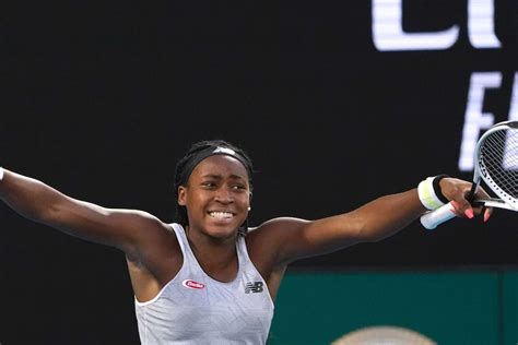 Coco Gauff stuns Naomi Osaka at the Australian Open, taking a straight ...