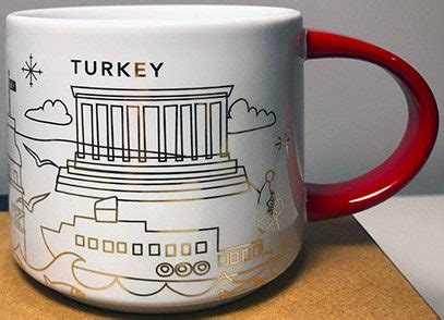 You Are Here Christmas – Turkey – Starbucks Mugs