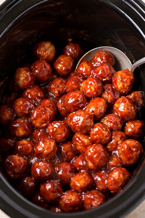 crockpot meatballs