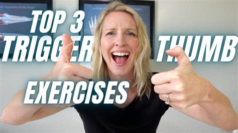 Top 3 Trigger Thumb Exercises - YouTube