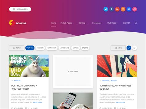 25 Best Responsive Premium Blogger Templates 2022 - WikiPoka