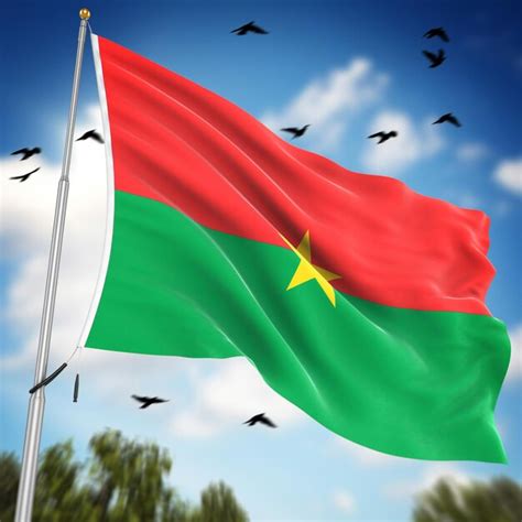 Premium Photo | Flag of Burkina Faso