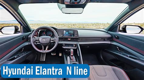 2021 Hyundai Elantra N Line Interior, Driving & Exterior (4K) - YouTube