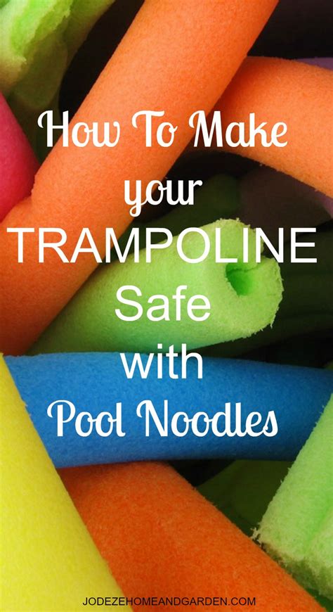 How To Make Your Trampoline Safe ~ NONDON