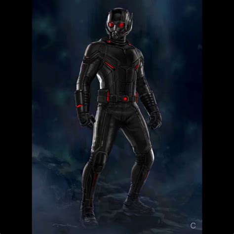 See Ant-Man's Unused Stealth Suit in Concept Art By Andy Park « Film ...