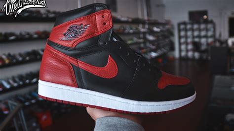 An Up Close Look at the 2016 Air Jordan 1 'Banned' - WearTesters