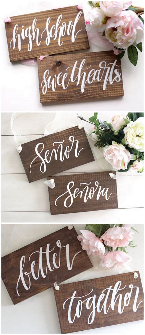 21 Cutest + Most Creative Mr and Mrs Signs for Your Wedding!