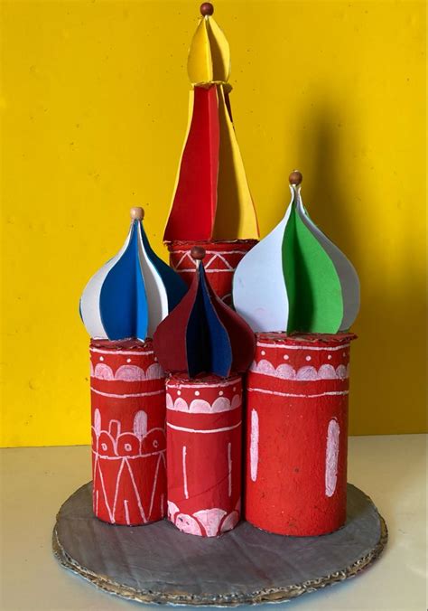 saint Basil’s cathedral Moscow DIY children activity St. Basil’s Cathedral, Arts And Crafts For ...