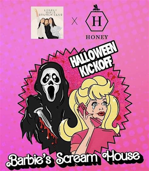 Barbie Scream House Halloween Kickoff, Honey Delray, Delray Beach ...