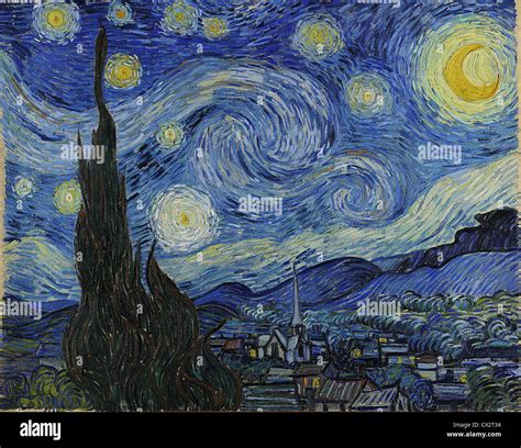 The Starry Night by Vincent van Gogh - Very high quality image of this ...