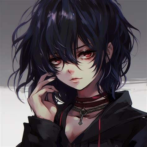 Emo anime girl with silver - Emo Pfp Anime Gallery (@pfp) | Hero