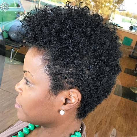 40 Cute Tapered Natural Hairstyles for Afro Hair | Tapered natural hair ...