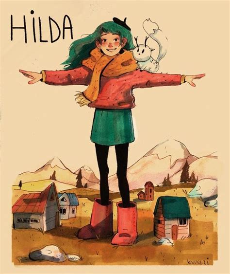 Hilda Fan Art by Ksenia Lis! : r/HildaTheSeries