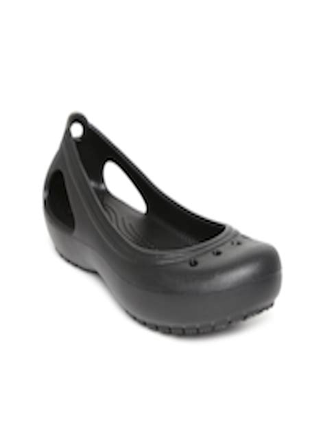 Buy Crocs Kadee Women Black Flats - Flats for Women 719908 | Myntra