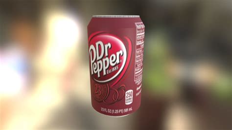 Dr Pepper Can - Download Free 3D model by L0LIC0N (@-Vindex-) [0bcc421 ...