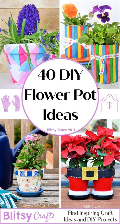 Ways To Decorate Plastic Flower Pots | Best Flower Site