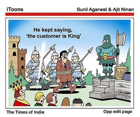 He kept saying, 'the customer is King' | Humor, Funny quotes, Sayings